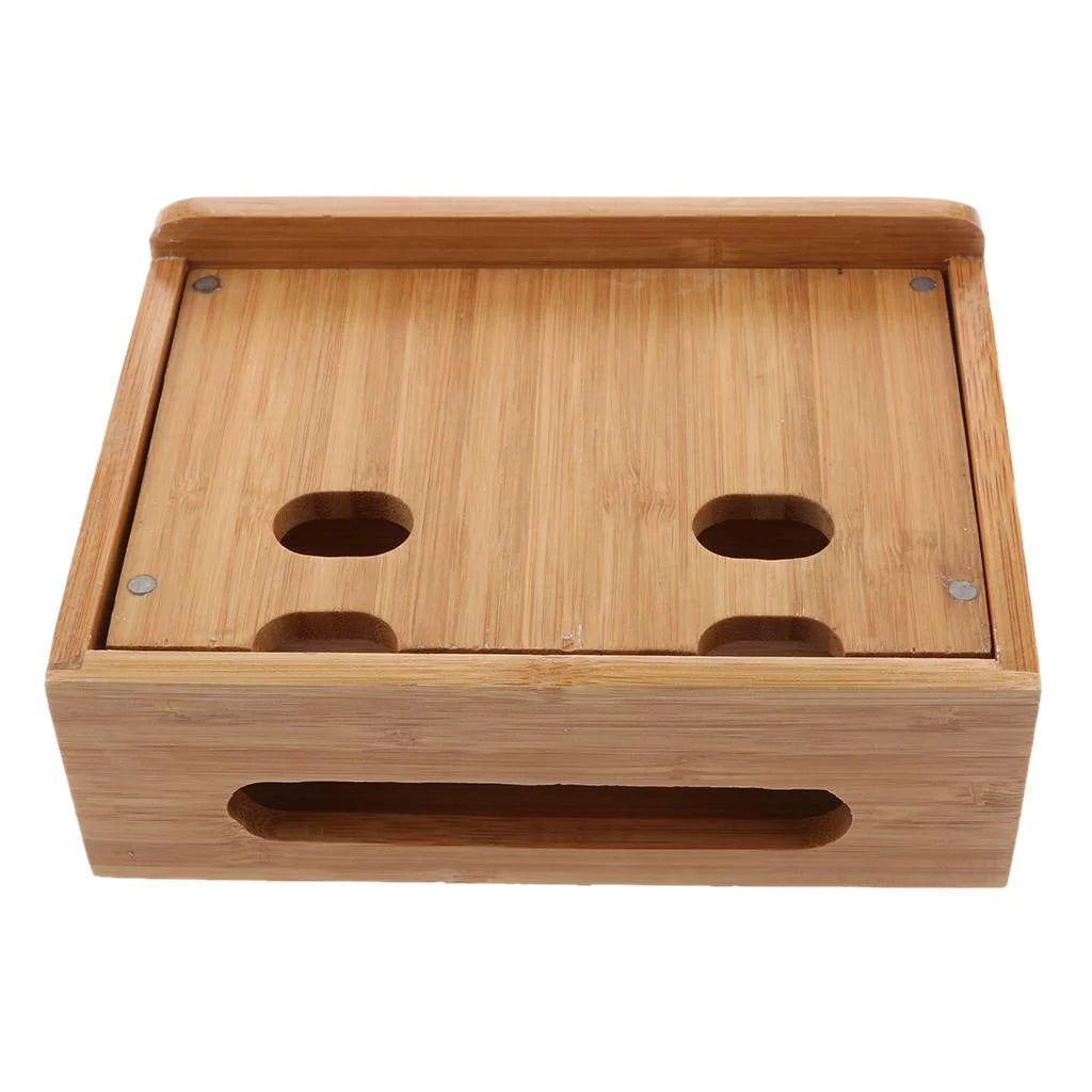 Bamboo Charging Station for Smartphones and Gadgets P11409