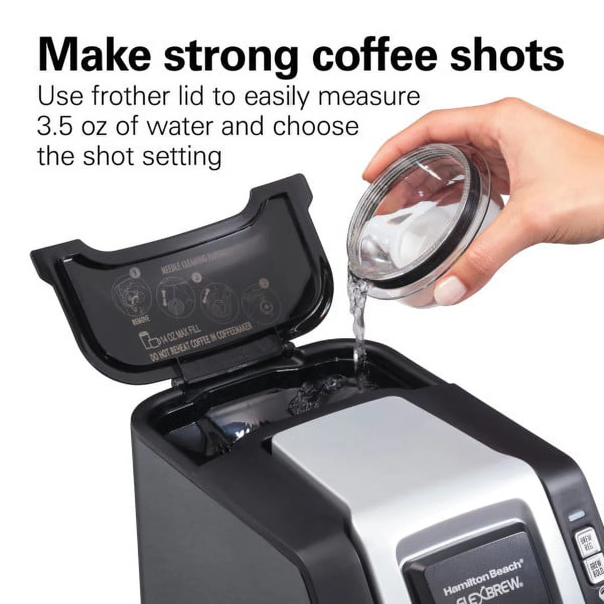 Capsule Coffee Machine - Black H452093