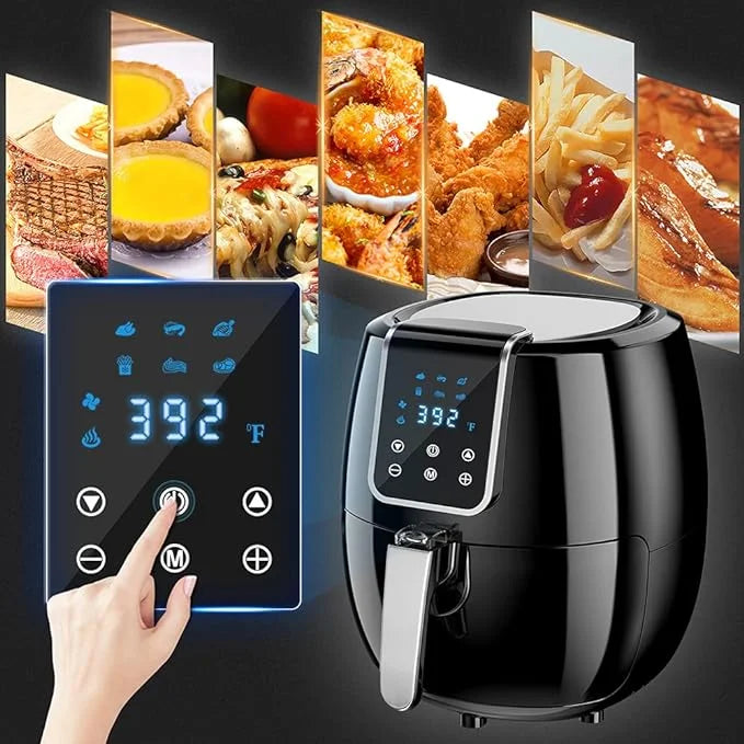 6-in-1 Air Fryer 7Qt Smart Electric Hot Airfryer R8394
