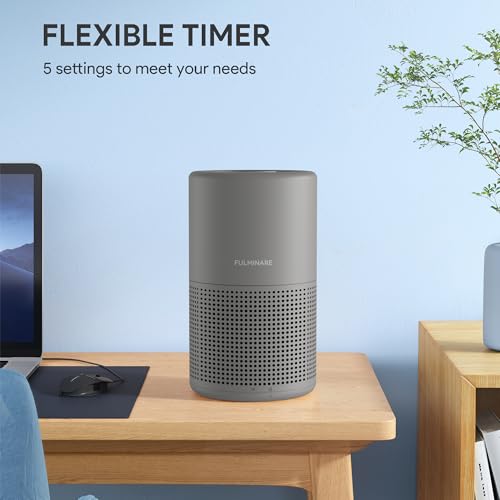 H13 True HEPA Air Purifier for Bedroom, Quiet with Night Light R447898