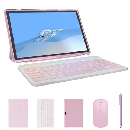 10 inch Android Tablet with Keyboard Case, Mouse and Stylus S658