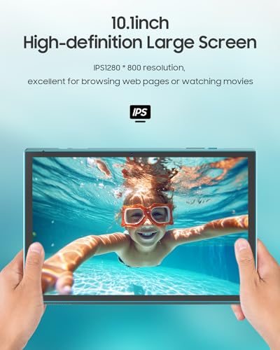 10 inch Android Tablet with Keyboard, Mouse, Stylus Pen and Case K7713