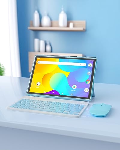 10 inch Android Tablet with Keyboard Case, Mouse and Stylus S658