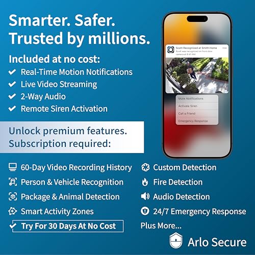 Video Doorbell 2K Wire-Free with Night Vision and Two-Way Audio Z9314