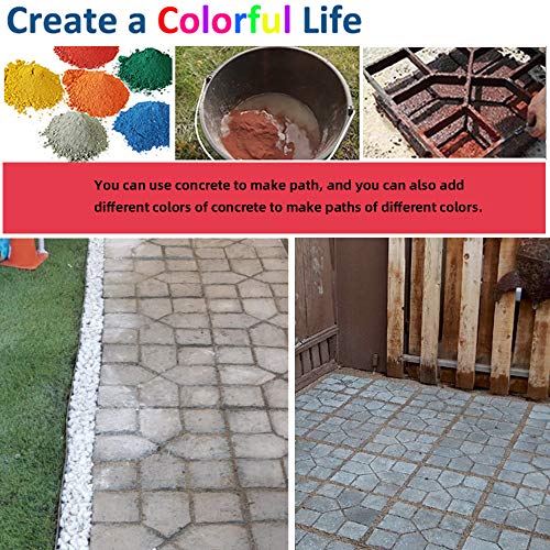 15.7" Square Concrete Path Maker Mold for Stepping Stone Paver A7453
