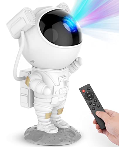 Astronaut Star Projector Night Light with Remote and Timer H43959