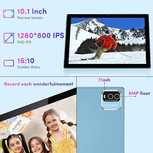 10 Inch Android Tablet with Keyboard Case Mouse Stylus S54567