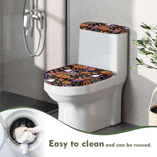 Christmas Toilet Lid and Tank Cover Set for Bathroom Decor Q334993