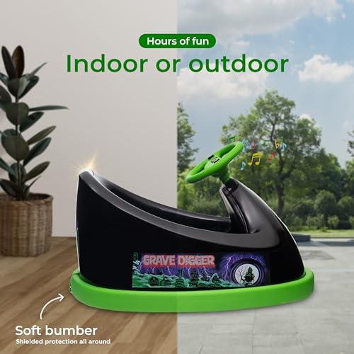 Kids Electric Bumper Car with Remote Control, 360 Degree Turning J865