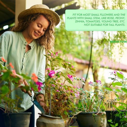 Plant Support Stakes for Flowers, 24 Inch, 24 Pack U110