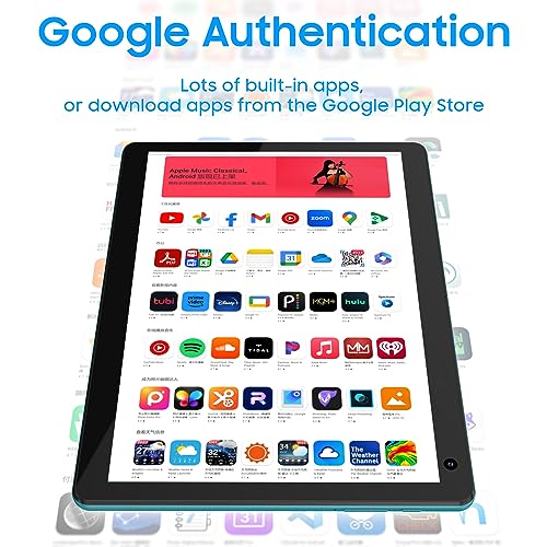 10 inch Android Tablet with 32GB Storage, 6GB RAM, Black Z5138