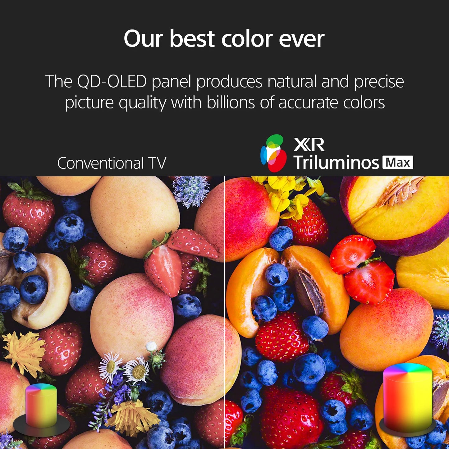 55" QD-OLED 4K HDR Smart TV with Google TV C855258