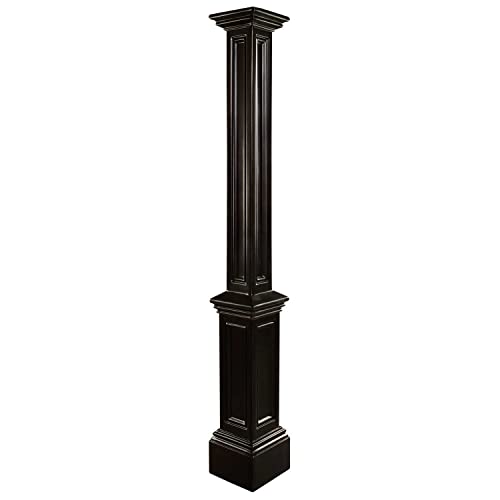 Mayne 5837-WH Signature Outdoor Lamp Post, 9.5x9.5, White