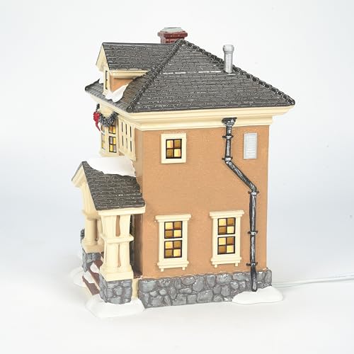 Porcelain Snow Village Christmas Lit House H502