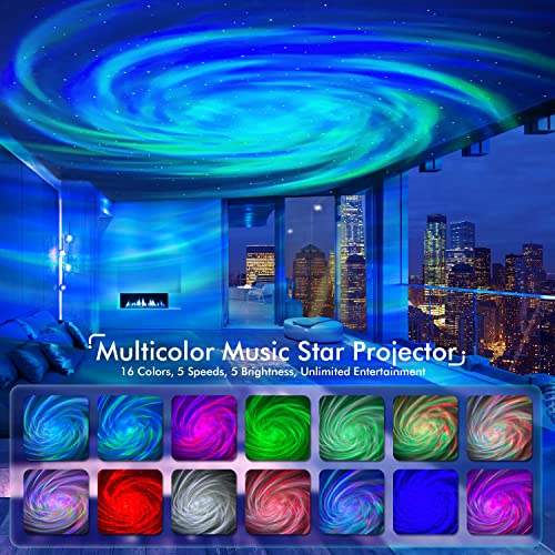 Galaxy Projector with Bluetooth Speaker and White Noise S67171