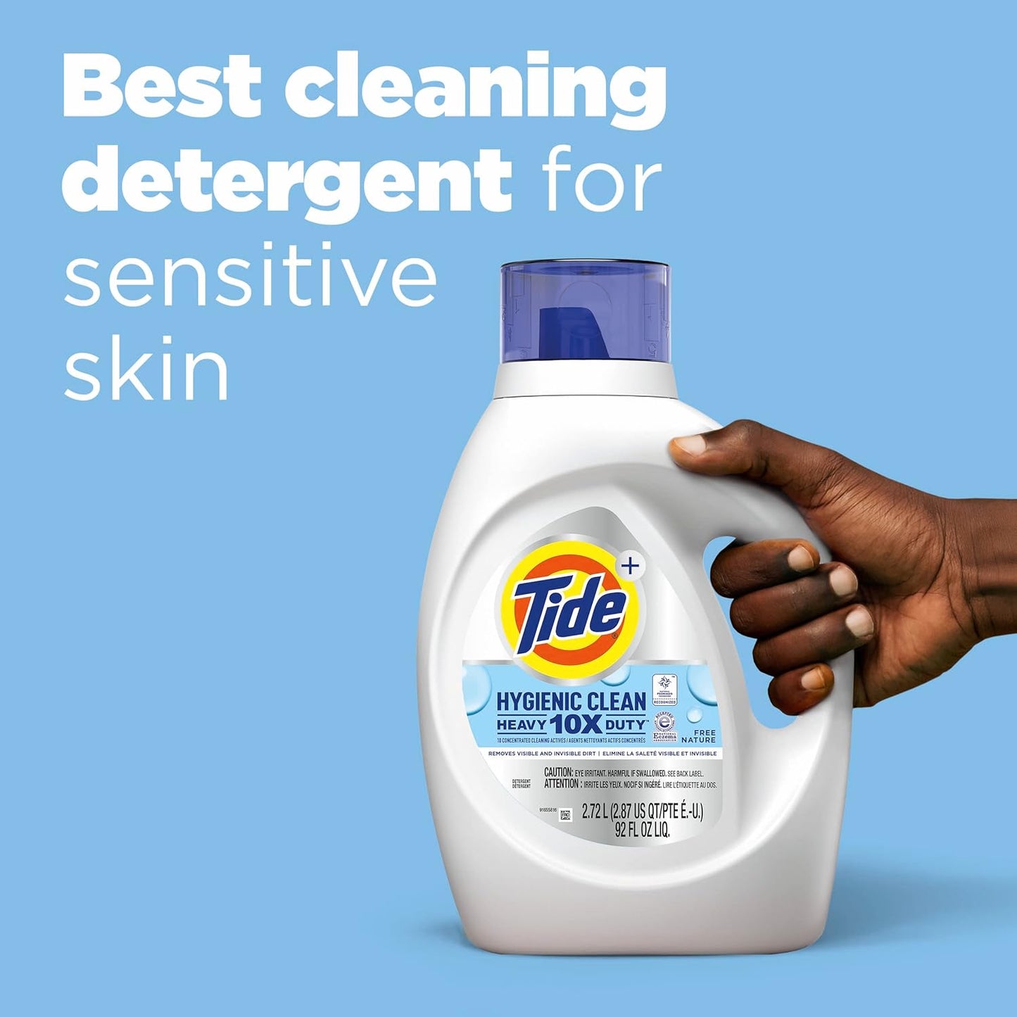 Heavy Duty Liquid Laundry Detergent, Unscented, 100 Loads G446796