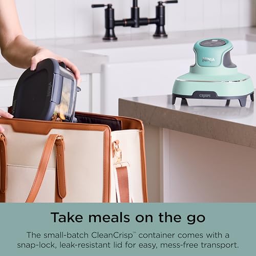 Air Fryer with Glass Containers, 4 QT & 6 Cup, Dishwasher Safe Y888