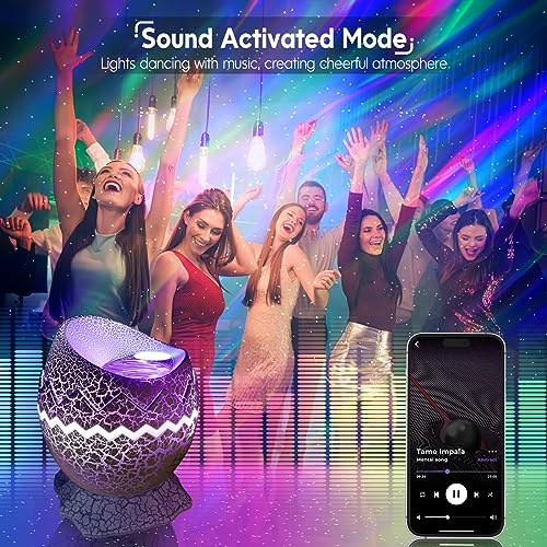 Star Projector with Bluetooth Speaker and White Noise for Bedroom U548539