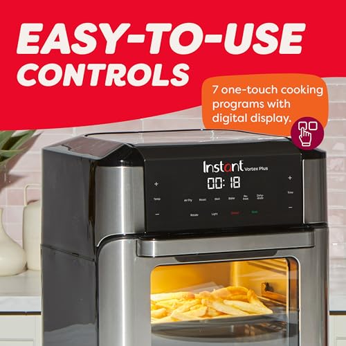 10QT Air Fryer, 7-in-1 Functions with EvenCrisp Technology, Stainless Steel I2967