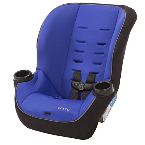 2-in-1 Convertible Car Seat, Rear-Facing 5-40 lb, Forward-Facing 22-40 lb, Up to 43 in, Blue D8789