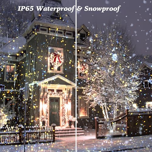 Outdoor Laser Lights Projector with Remote Control for Holiday Decor W676