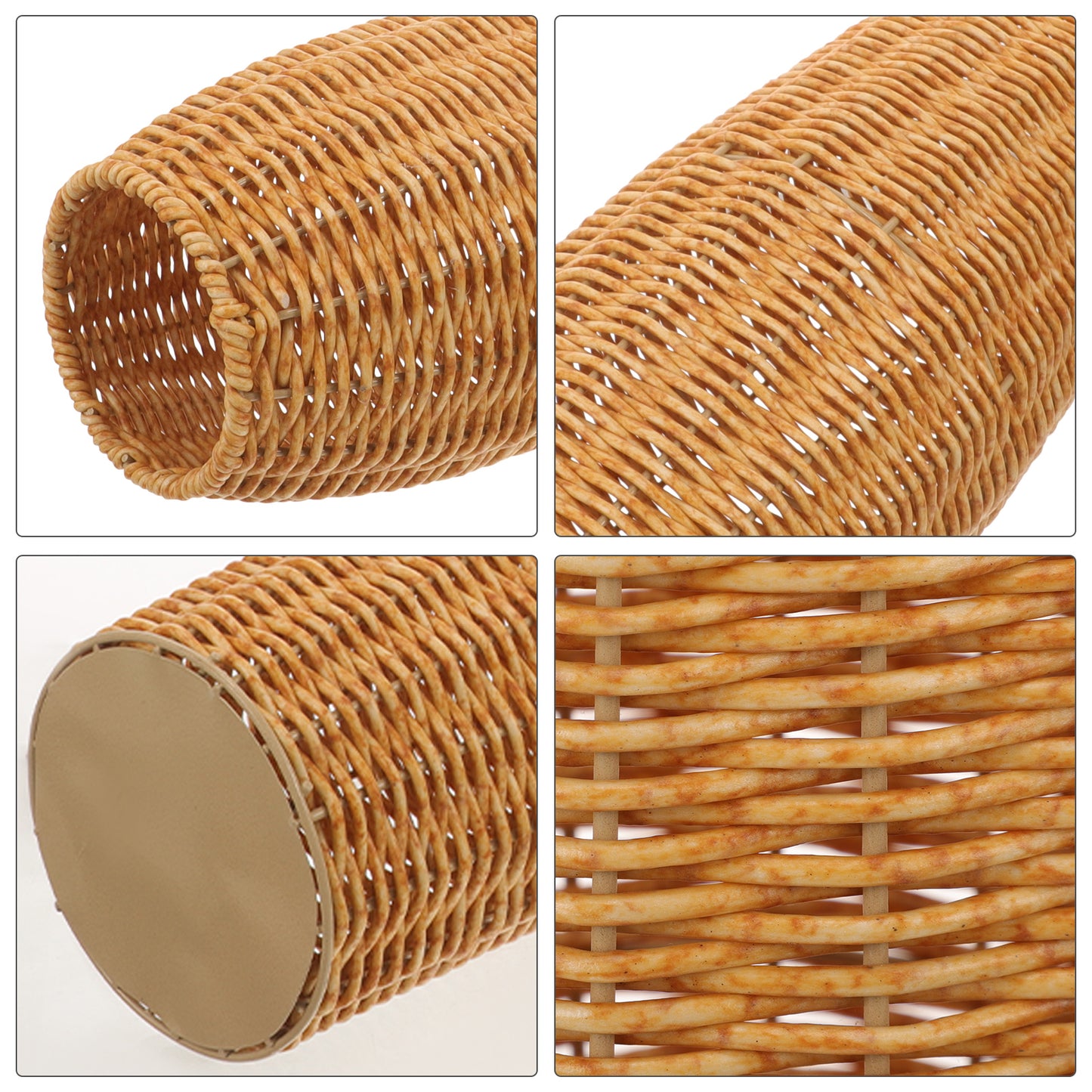 Woven Vase Rustic Decor for Dried Flowers U50680