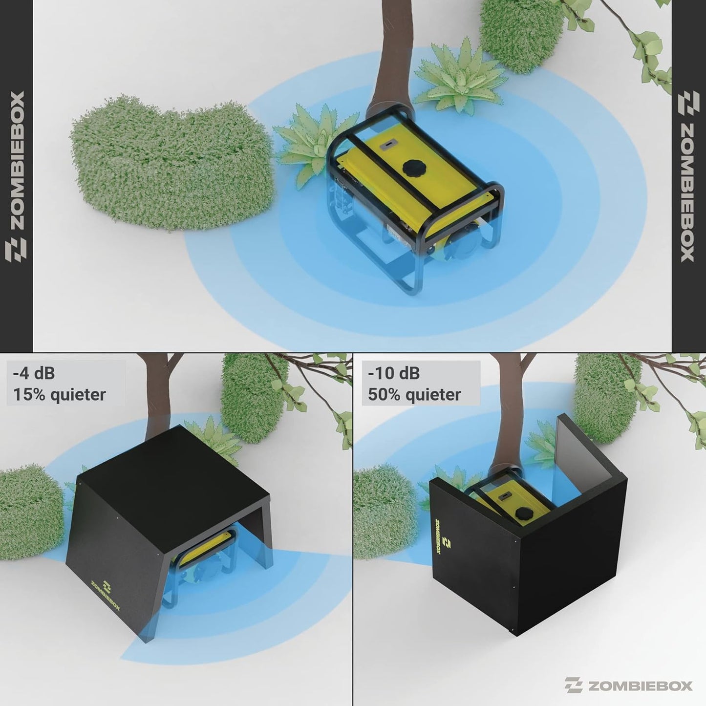 Heavy Duty Generator Cover, All Weather Outdoor Enclosure K241