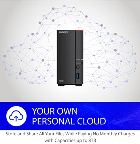 4TB 1-Bay NAS Network Attached Storage with HDD Included D801