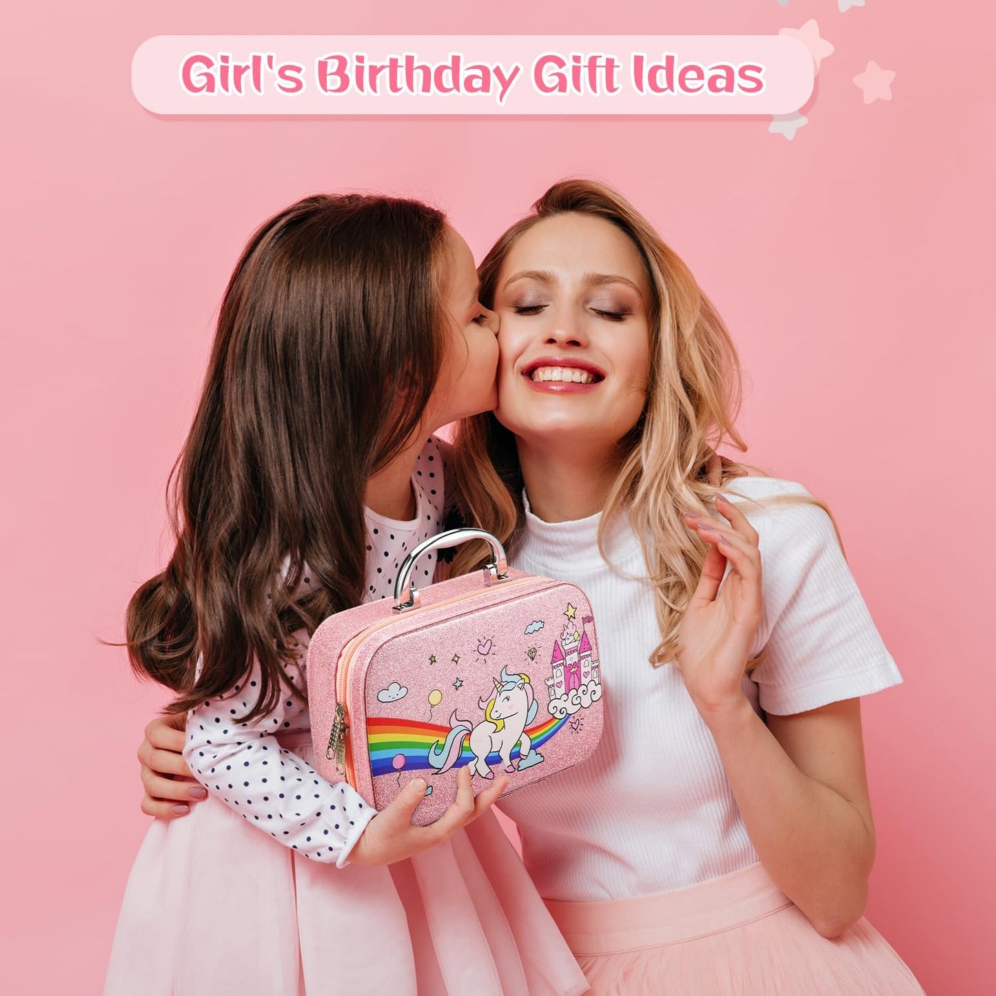 Washable Kids Makeup Kit for Girls, Non-Toxic Cosmetic Set K26633
