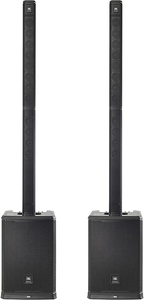JBL Professional PRX ONE Powered Loudspeaker Line Array with 7-Channel Mixer and Built-in Effects (Pair)