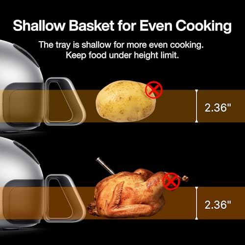 Extra Large Air Fryer with Self-Cleaning Digital Display and PFAS-Free Basket J921500