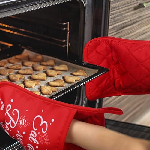 Christmas Pot Holders with Pockets for Kitchen Cooking Baking M924194