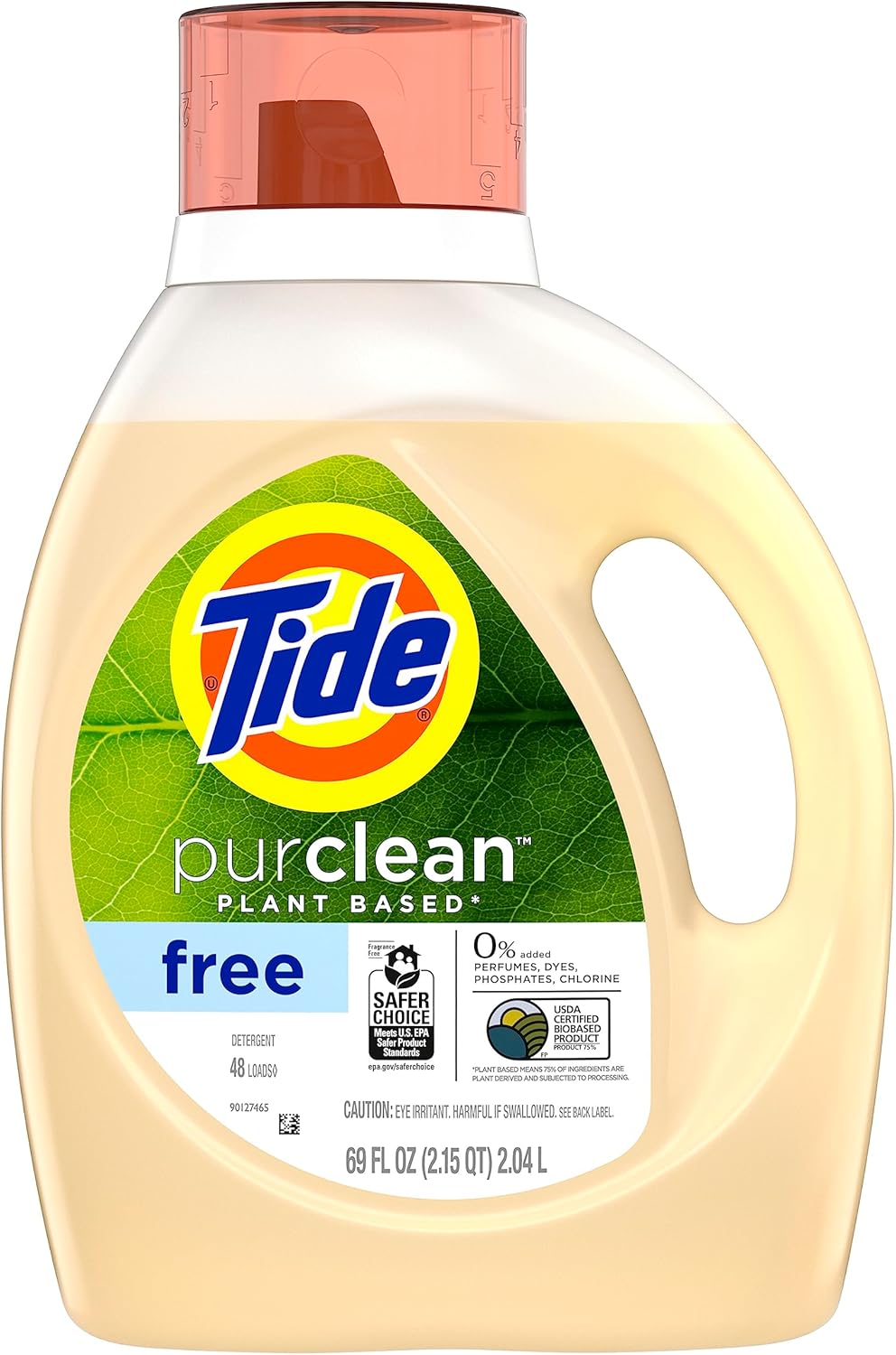 Unscented Liquid Laundry Detergent, 69 fl oz, 48 loads M779550