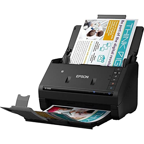 Wireless Color Duplex Desktop Document Scanner with Auto Document Feeder W8758
