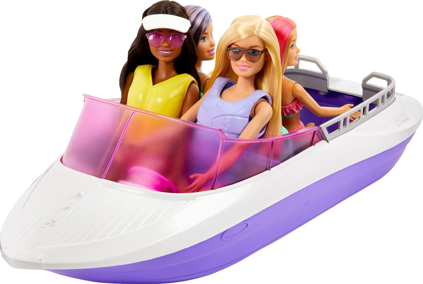 Mermaid Dolls with Boat Playset and Ocean Accessories N78414