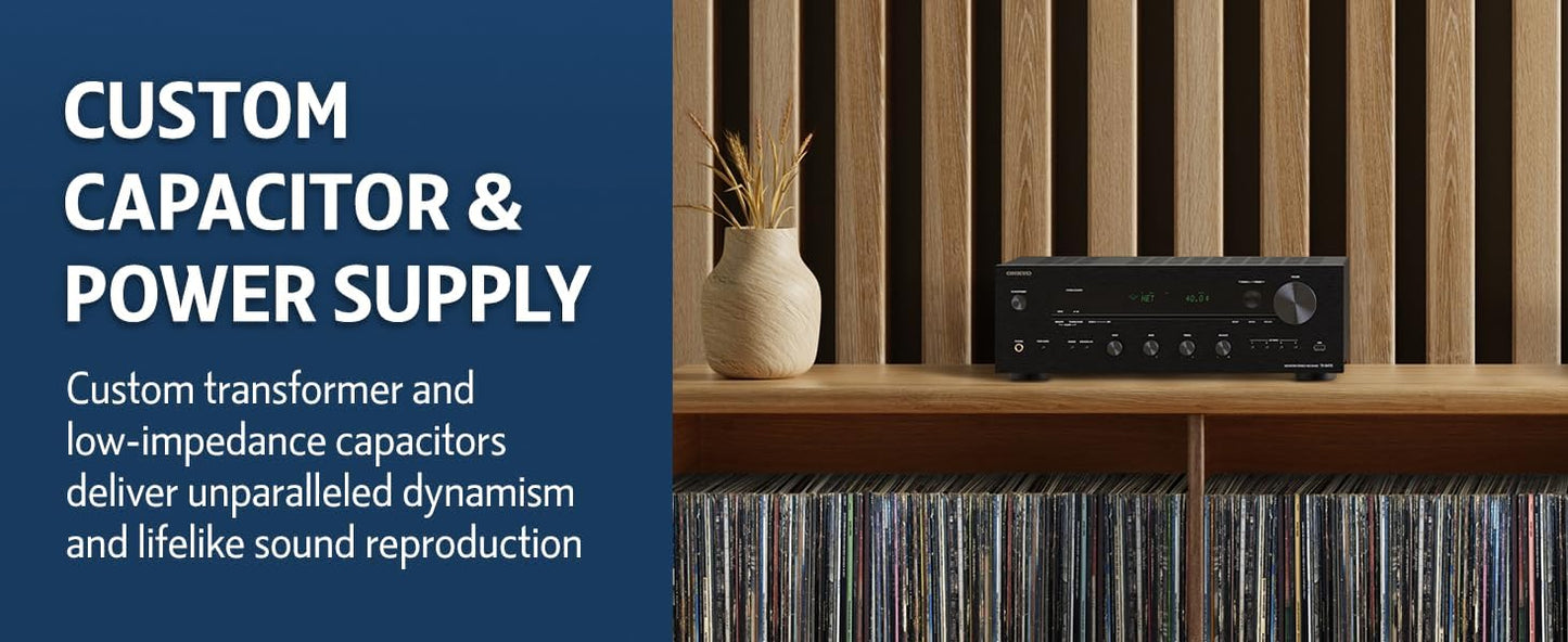 2 Channel Stereo Receiver with Wi-Fi and Bluetooth F25238