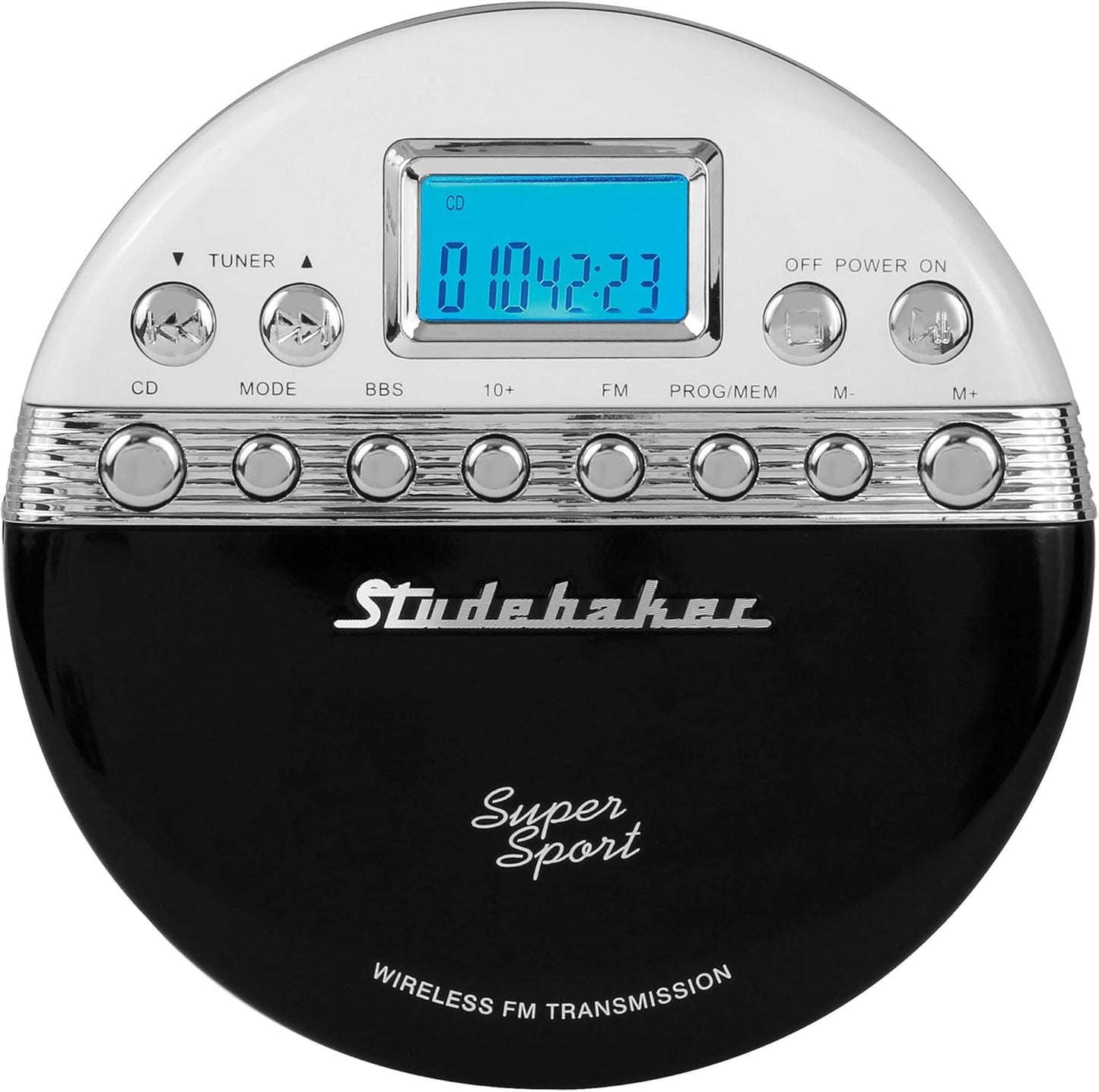 Portable CD Player with FM Stereo Radio and Earbuds F7921