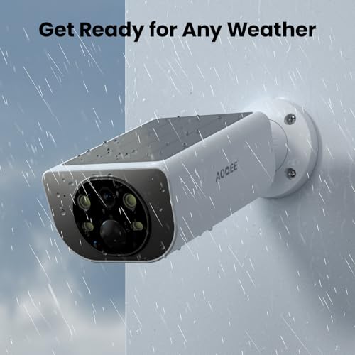 2K Wireless Security Camera Outdoor with AI Motion Detection and Solar Charging Y208868