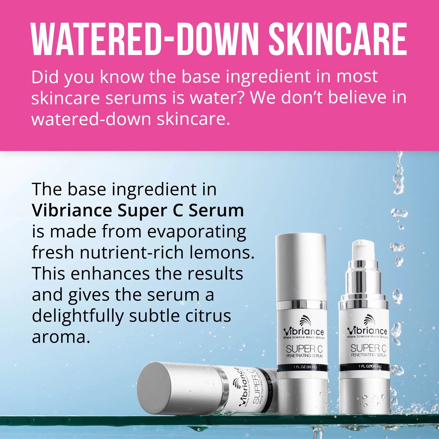 Vitamin C Facial Serum, Fragrance Free, 1 oz I9530
