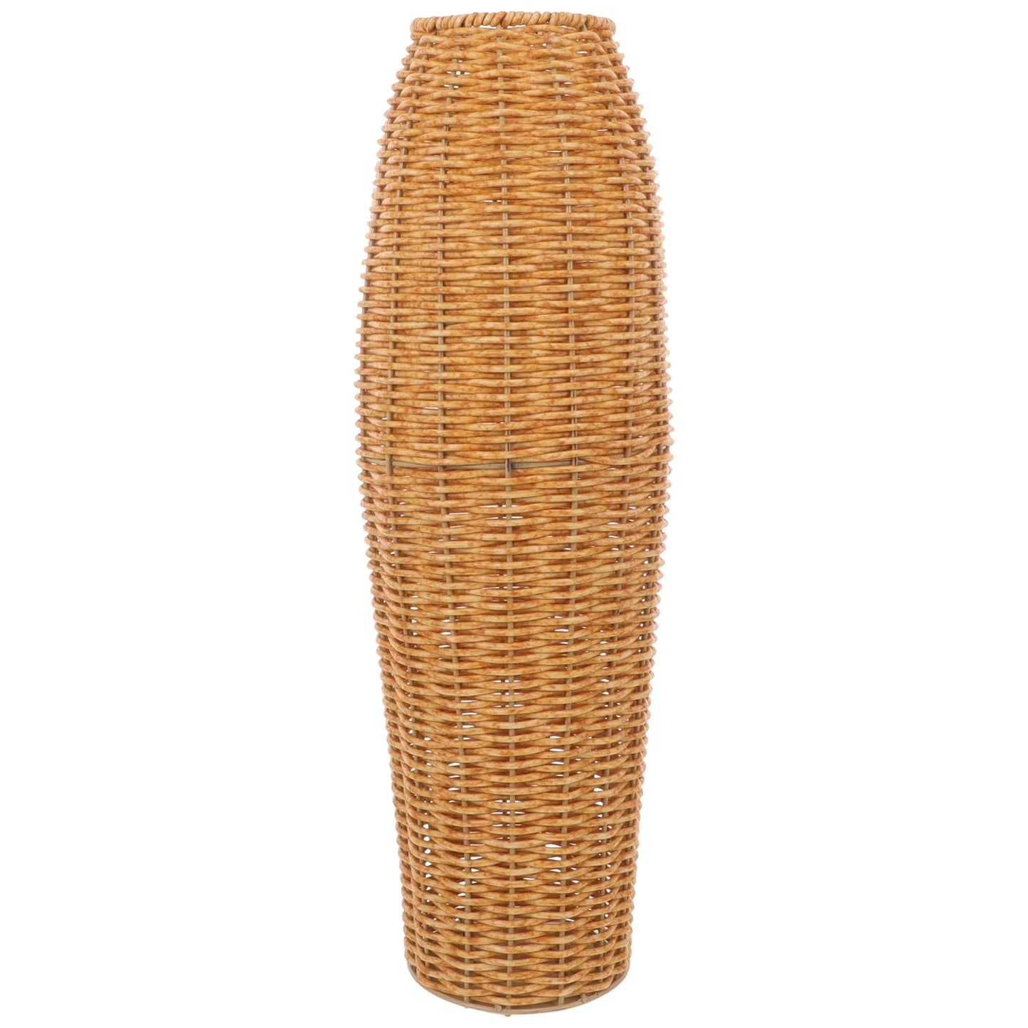 Decorative Woven Vase Rustic Flower Vase Office Home Decor Dried Flower Storage Vase