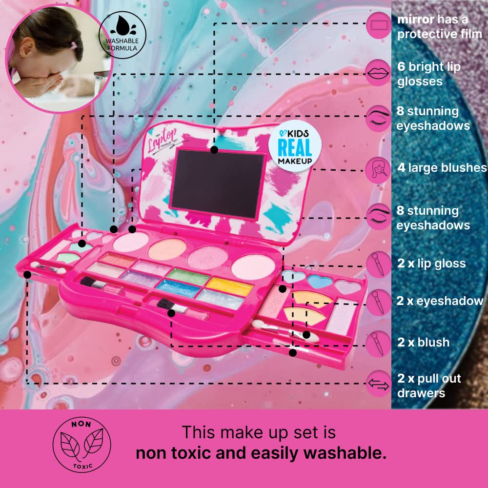 Kids Makeup Kit with Mirror and Palette G237
