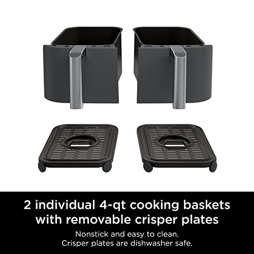 10QT 6-in-1 DualZone Air Fryer with 2 Independent Baskets X511450