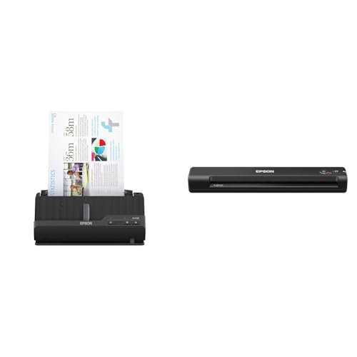 Wireless Compact Desktop Document Scanner with Auto Document Feeder B4143