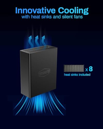 4-Bay All SSD NAS Server, Quad-Core CPU, 8GB DDR5 RAM, 5GbE Port Q39134
