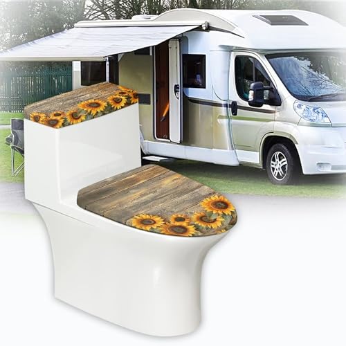 Christmas Toilet Lid and Tank Cover Set for Bathroom Decor Q334993
