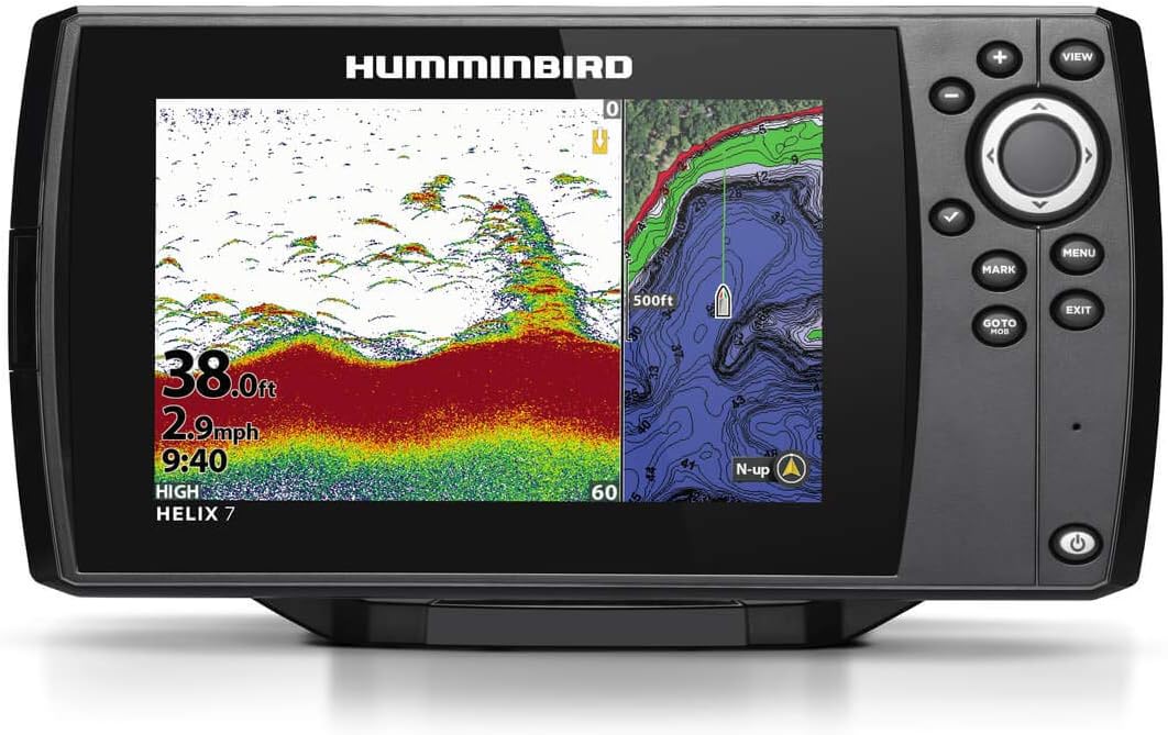 7" Chirp GPS Fish Finder K9013