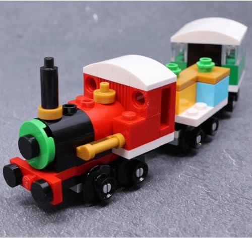 Winter Holiday Christmas Train Building Set H454