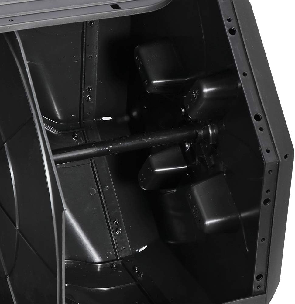 Dual Rotating Chamber Compost Tumbler, 43 Gallon Outdoor Composter Y21799