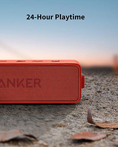 Portable Bluetooth Speaker with 12W Stereo Sound, IPX7 Waterproof, 24-Hour Playtime P419