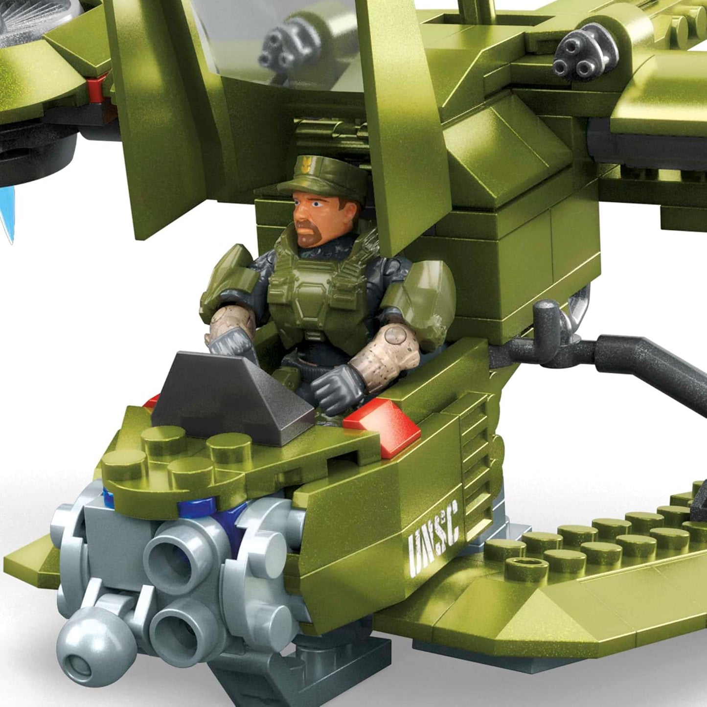 Halo Vehicle Building Set for Kids, 291 Pieces, 2 Micro Action Figures E62561